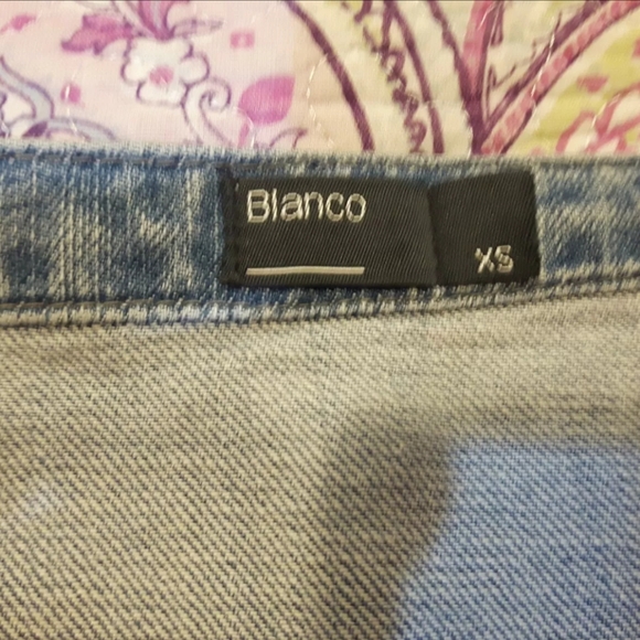 HOST PICK 🌸Blanco vintage Denim floral Dress🌸 - Picture 8 of 13